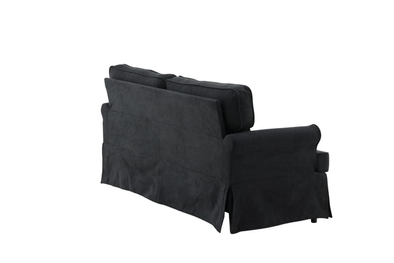 Anton 2-sits Soffa - Svart - Products - Möbler - Soffa - 2 sits soffa