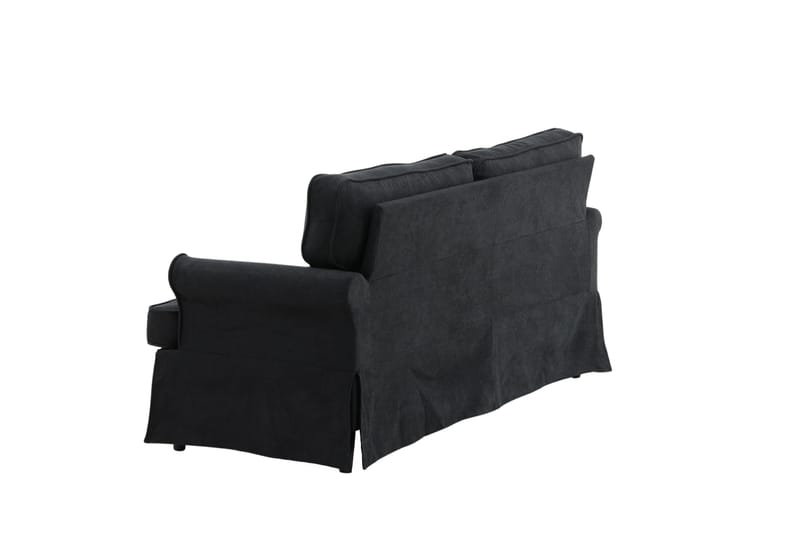 Anton 2-sits Soffa - Svart - Products - Möbler - Soffa - 2 sits soffa