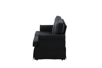 Anton 2-sits Soffa - Svart - Products - Möbler - Soffa - 2 sits soffa