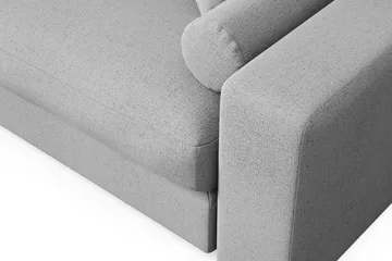 Arken Lyx 6-sits Vändbar L-formad Djup Divansoffa i Tyg - Ljusgrå - Products - Möbler - Soffa - Divansoffa & schäslongsoffa