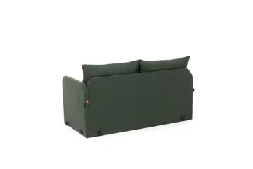 2-sits bäddsoffa Rubby (148 x 70 x 66 cm) Grön - Grön - Products - Möbler - Soffa - Bäddsoffa - 2 sits bäddsoffa
