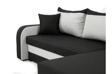 Alvared 3-sits Hörnbäddsoffa Universal - Ljusgrå - Products - Möbler - Soffa - Bäddsoffa - Bäddsoffa divan