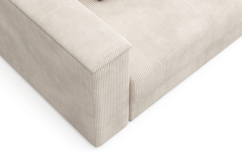 Bergen Extra Djup Framåtbäddad 3-sits Bäddsoffa med vändbar divan och förvaring i manchester - Beige - Products - Möbler - Soffa - Bäddsoffa - Bäddsoffa divan