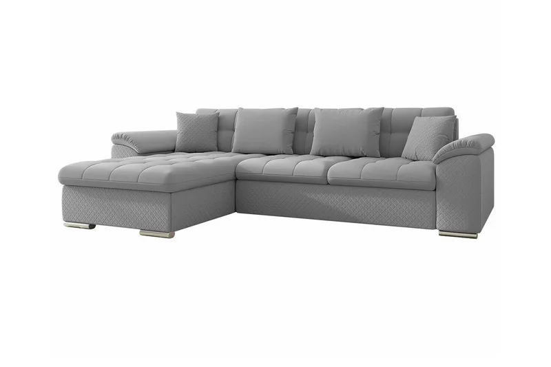 Camior 3-sits Hörnbäddsoffa Grey - Products - Möbler - Soffa - Bäddsoffa - Hörnbäddsoffa