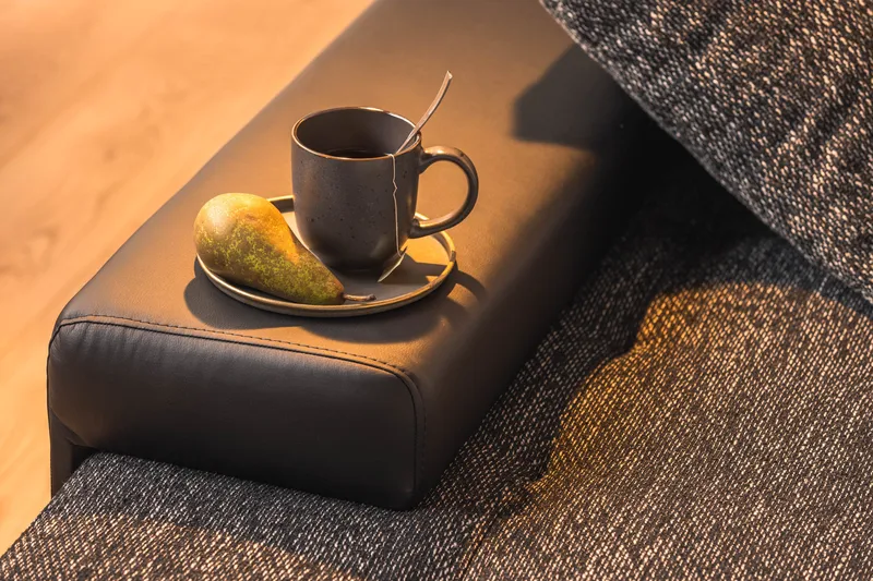 Cillo 2-sits Bäddsoffa - Svart/Grå - Products - Möbler - Soffa - Bäddsoffa - U bäddsoffa