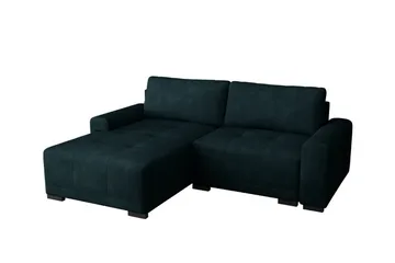 Denegal 2-sits Hörnbäddsoffa Dark green - Products - Möbler - Soffa - Bäddsoffa - Hörnbäddsoffa