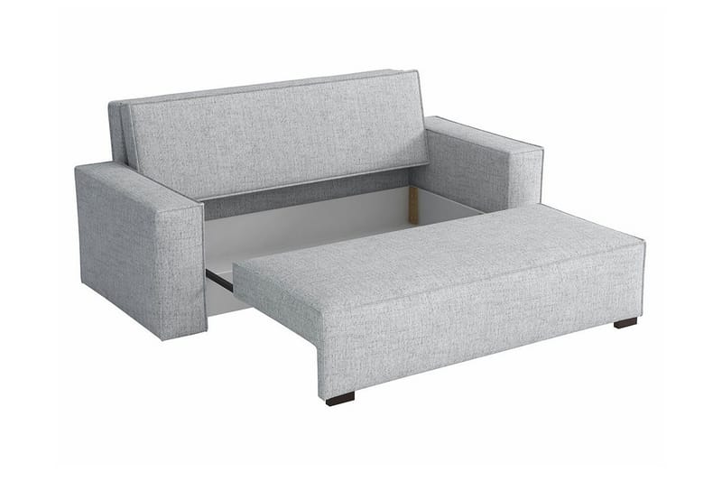 Denegal 2-sits liten bäddsoffa i Tyg - Brun , Beige - Products - Möbler - Soffa - Bäddsoffa - 2 sits bäddsoffa