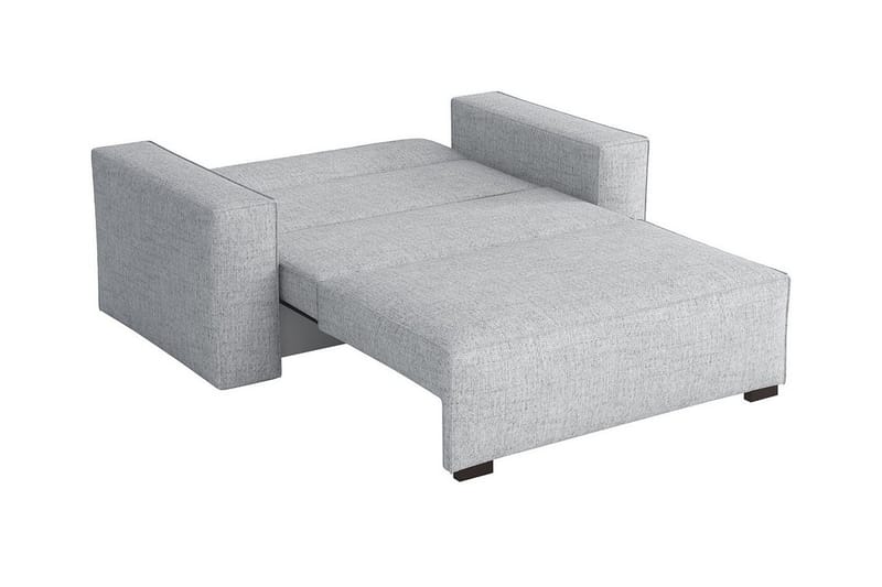 Denegal 2-sits liten bäddsoffa i Tyg - Grå - Products - Möbler - Soffa - Bäddsoffa - 2 sits bäddsoffa