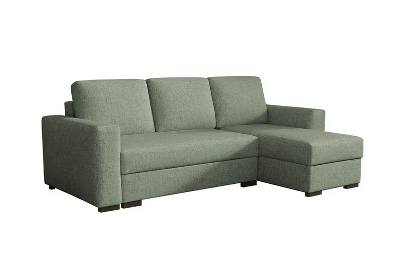 Denegal 3-sits Hörnbäddsoffa, Grön