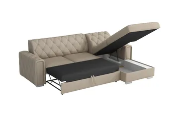 Denegal 3-sits Hörnbäddsoffa - Products - Möbler - Soffa - Bäddsoffa - Hörnbäddsoffa