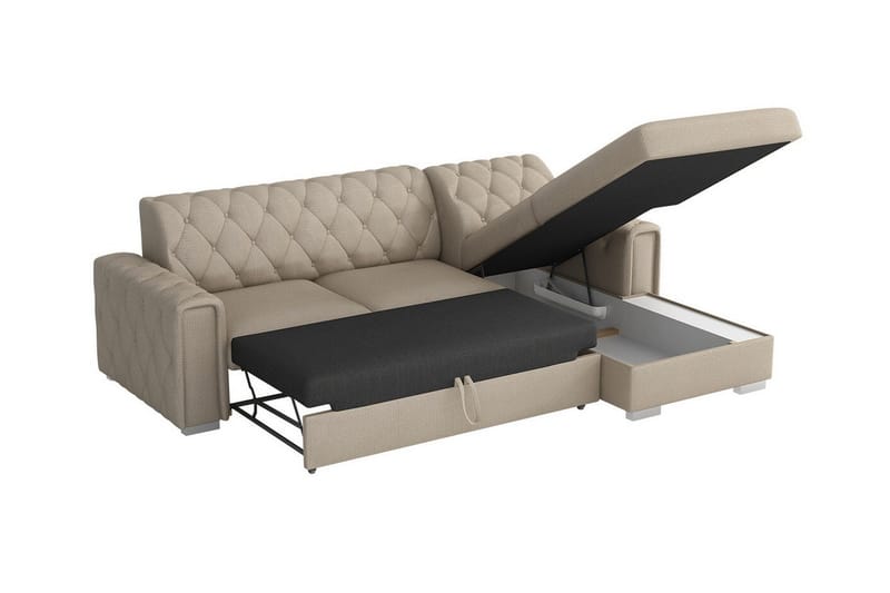 Denegal 3-sits Hörnbäddsoffa - Products - Möbler - Soffa - Bäddsoffa - Bäddsoffa divan