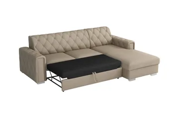 Denegal 3-sits Hörnbäddsoffa - Products - Möbler - Soffa - Bäddsoffa - Hörnbäddsoffa