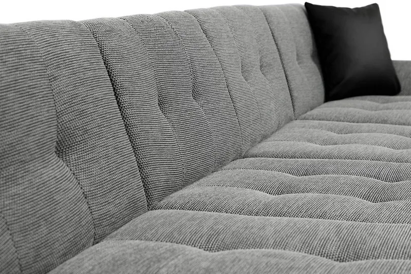Dewitt 3-sits Bäddsoffa - Grå - Products - Möbler - Soffa - Bäddsoffa - U bäddsoffa