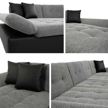 Dewitt Bäddsoffa Dubbeldivan 5-sits - Brun - Products - Möbler - Soffa - Bäddsoffa - U bäddsoffa