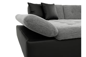Dewitt Bäddsoffa Dubbeldivan 5-sits - Grå - Products - Möbler - Soffa - Bäddsoffa - U bäddsoffa
