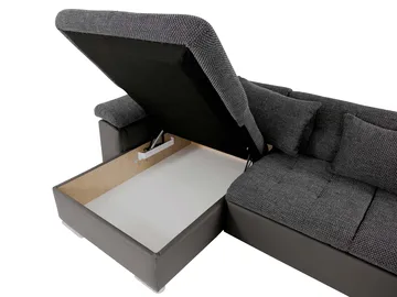 Dynir 6-sits U-Suffa Divan Vänster - Products - Möbler - Soffa - Bäddsoffa - Hörnbäddsoffa