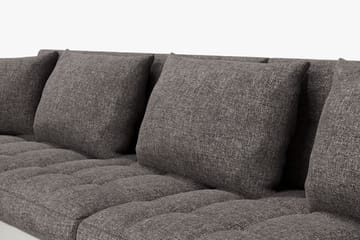 Dynir Hörnbäddsoffa Divan med Förvaring Vänster - Ljusgrå/Vit - Products - Möbler - Soffa - Bäddsoffa - Bäddsoffa längsbäddad