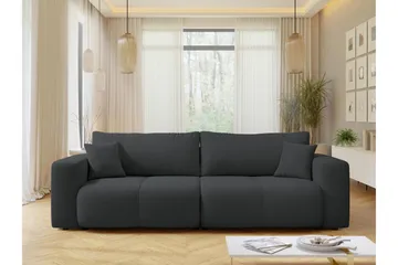 Flo Bäddsoffa 3-sits - Grå - Products - Möbler - Soffa - Bäddsoffa - 3 sits bäddsoffa