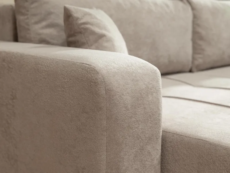 Flo Bäddsoffa med Divan 3-sits - Beige - Products - Möbler - Soffa - Bäddsoffa - Bäddsoffa divan