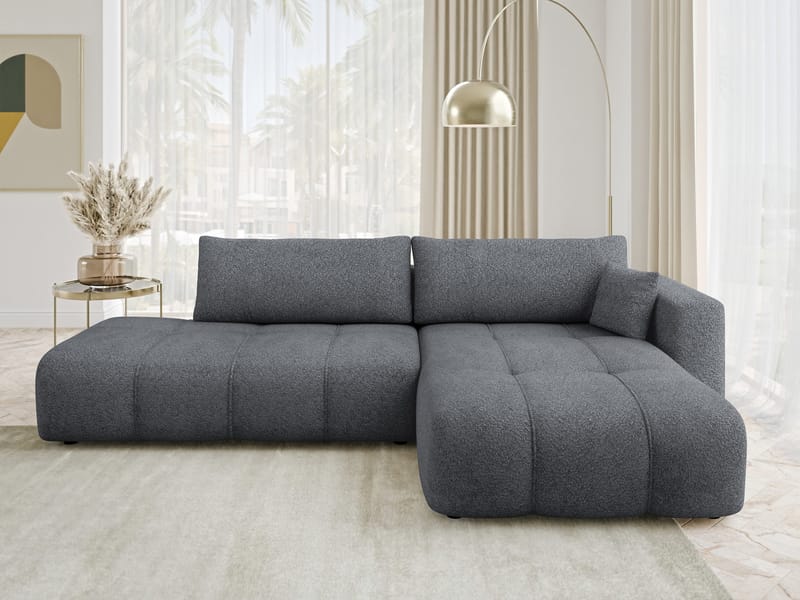 Flo Bäddsoffa med Divan 4-sits - Vit - Products - Möbler - Soffa - Bäddsoffa - Bäddsoffa divan
