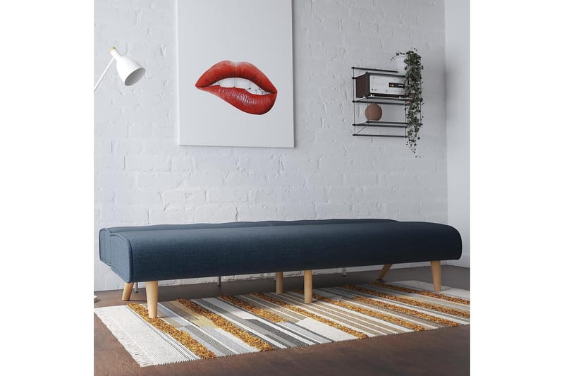 Palm Springs Futon Blå - Novogratz - Products - Möbler - Soffa - Bäddsoffa - Futon - Futon soffa