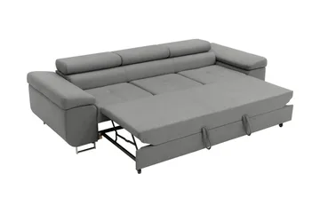 Gabina Bäddsoffa 3-sits i Chenille - Brun - Products - Möbler - Soffa - Bäddsoffa - 3 sits bäddsoffa