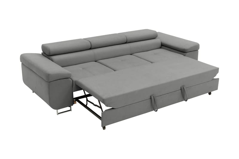 Gabina Bäddsoffa 3-sits i Manchester - Svart - Products - Möbler - Soffa - Bäddsoffa - 3 sits bäddsoffa