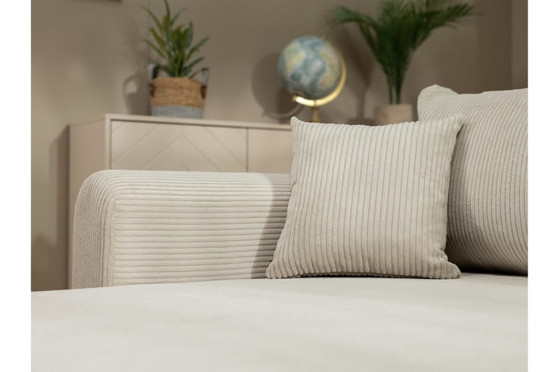 Handda Bäddsoffa med Divan 3-sits i Manchester - Beige - Products - Möbler - Soffa - Bäddsoffa - Bäddsoffa divan