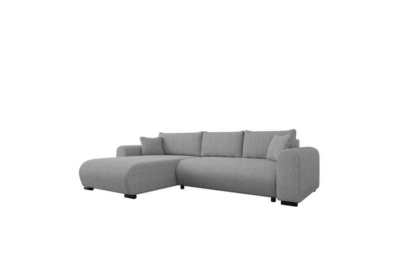 Handda Bäddsoffa med Divan 3-sits i Manchester - Grå - Products - Möbler - Soffa - Bäddsoffa - Bäddsoffa divan