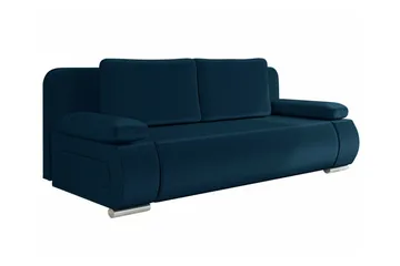 Kintore 2-sits Bäddsoffa Dark blue - Products - Möbler - Soffa - Bäddsoffa - Bäddsoffa längsbäddad