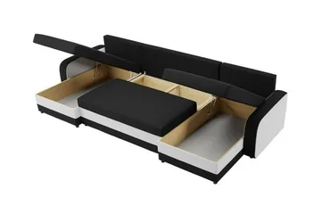 Kintore 4-sits Hörnbäddsoffa Brown - Products - Möbler - Soffa - Bäddsoffa - Hörnbäddsoffa