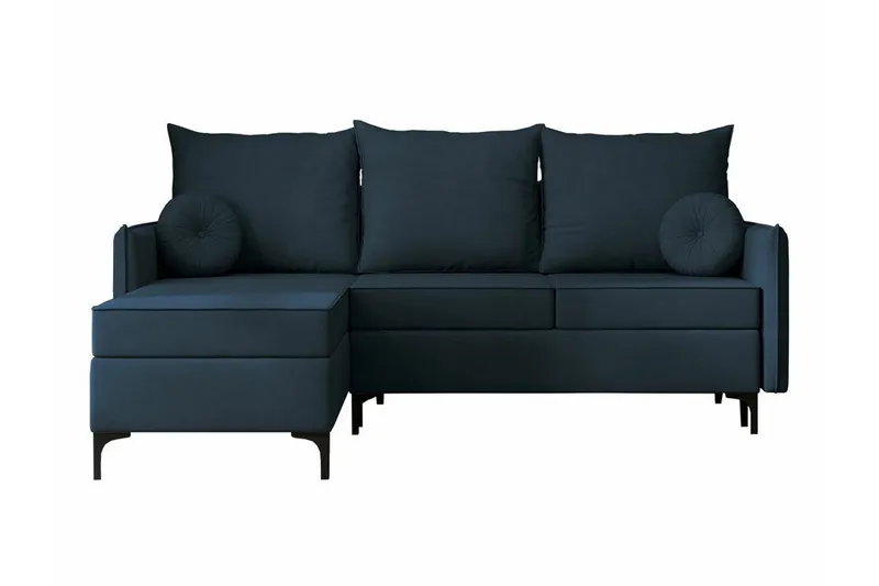 Knocklong 3-sits Hörnbäddsoffa, Blå