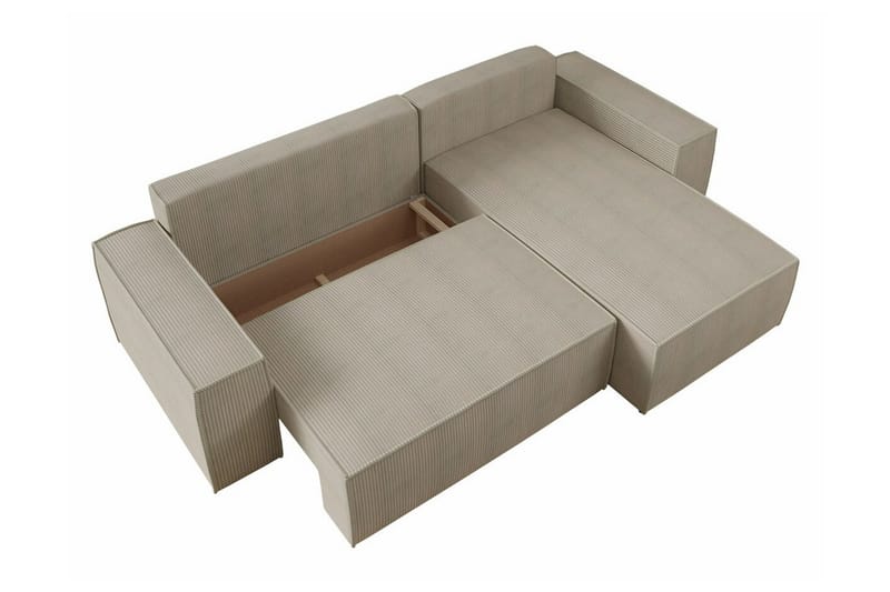 Knocklong 3-sits Hörnbäddsoffa - Grön - Products - Möbler - Soffa - Bäddsoffa - Hörnbäddsoffa