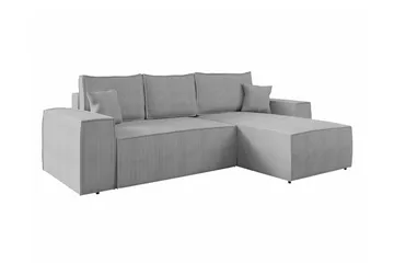 Knocklong 3-sits Hörnbäddsoffa - Ljusgrå - Products - Möbler - Soffa - Bäddsoffa - Hörnbäddsoffa