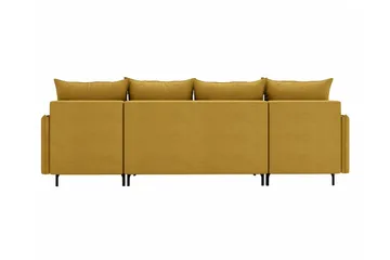 Knocklong 4-sits Hörnbäddsoffa - Grön - Products - Möbler - Soffa - Bäddsoffa - Hörnbäddsoffa