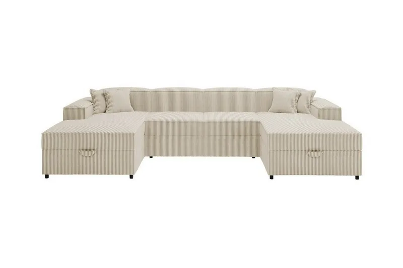 Knocklong 4-sits Hörnbäddsoffa