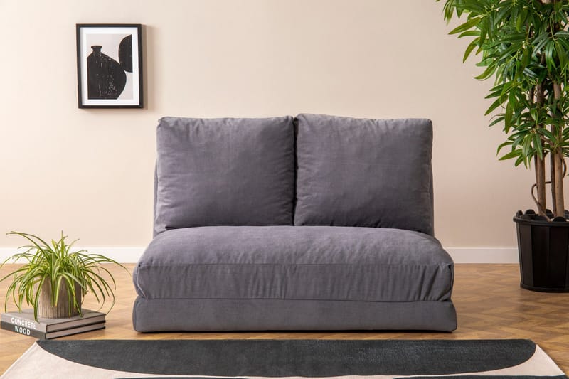 Maydena Bäddsoffa 2-sits 120x185 - Grå - Products - Möbler - Soffa - Bäddsoffa - 2 sits bäddsoffa