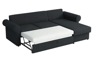 Monaco Hörnsoffa LED-belysning - Mörkturkos - Products - Möbler - Soffa - Bäddsoffa - Bäddsoffa divan