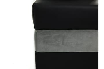 Naoma Divanbäddsoffa 310x175x83 cm - Grå - Products - Möbler - Soffa - Bäddsoffa - Bäddsoffa divan