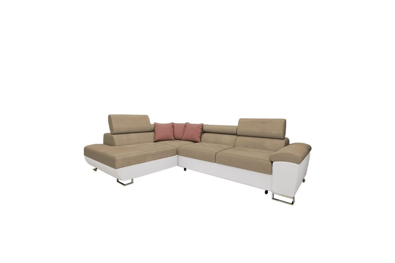 Reginia Bäddsoffa m. Schäslong L-formad - Products - Möbler - Soffa - Bäddsoffa - Bäddsoffa längsbäddad
