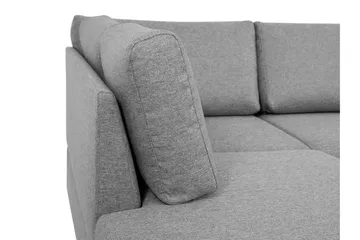 Taberk Bäddsoffa med Divan och Schäslong 5-sits i Chenille - Grön - Products - Möbler - Soffa - Bäddsoffa - Bäddsoffa divan