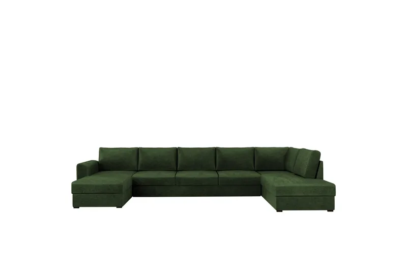 Taberk Bäddsoffa med Divan och Schäslong 5-sits i Chenille
