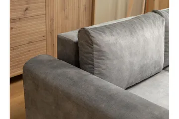 Tacon Bäddsoffa m. Divan 3-sits - Blå - Products - Möbler - Soffa - Bäddsoffa - Bäddsoffa divan