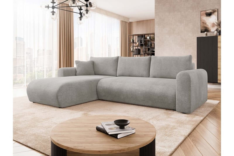 Tacon Bäddsoffa m. Divan 3-sits - Grå/Beige - Products - Möbler - Soffa - Bäddsoffa - Bäddsoffa divan