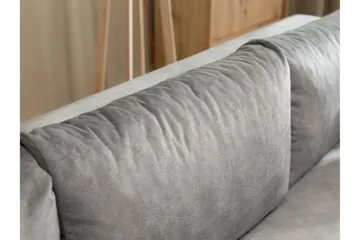 Tacon Bäddsoffa m. Divan 3-sits - Svart - Products - Möbler - Soffa - Bäddsoffa - Bäddsoffa divan