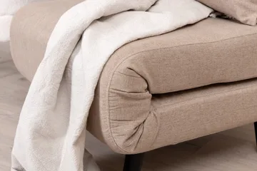 Vicky Bäddsoffa - Brun/Svart - Products - Möbler - Soffa - Bäddsoffa - Framåtbäddad bäddsoffa