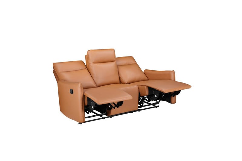 Lugo Reclinersoffa 3-sits - Brun - Products - Möbler - Soffa - Biosoffa & reclinersoffa
