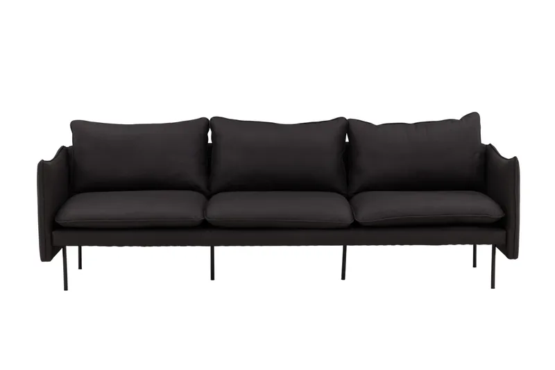Brunskär Soffa 3-sits Svart, Vind