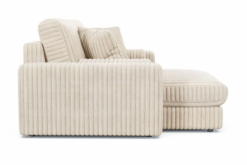 Arken Lyx 3-sits Vändbar L-formad Djup Divansoffa i Manchester - Beige - Products - Möbler - Soffa - Divansoffa & schäslongsoffa - 3 sits soffa med divan
