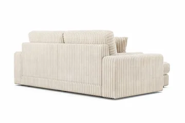 Arken Lyx 3-sits Vändbar L-formad Djup Divansoffa i Manchester - Beige - Products - Möbler - Soffa - Divansoffa & schäslongsoffa - 3 sits soffa med divan